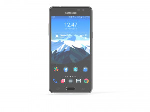 samsung galaxy j3 - element 3d Modelo 3D