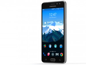 samsung galaxy j3 - element 3d Modello 3D