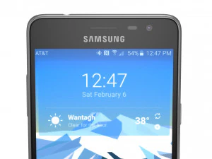 samsung galaxy j3 - element 3d 3D Model