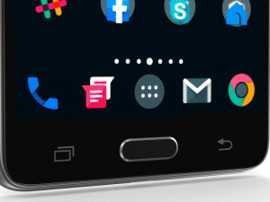 samsung galaxy j3 - element 3d Modello 3D