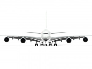 airbus a380 - air france Model 3D