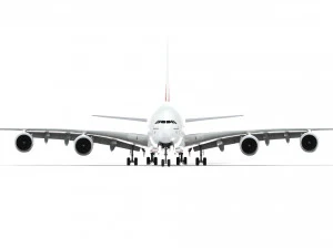 airbus a380 - fly emirates 3D Model