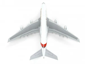 airbus a380 - fly emirates 3D Model