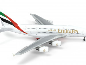 airbus a380 - fly emirates 3D-Modell