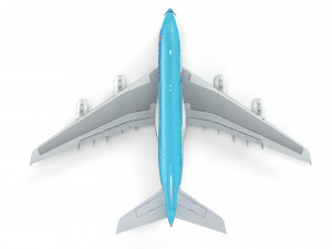 airbus a380 - korean airlines 3D Model