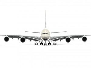 airbus a380 - arabian airlines Modèle 3D