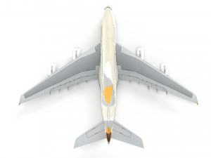 airbus a380 - arabian airlines Modèle 3D