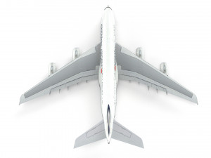 airbus a380 - singapore airlines Model 3D