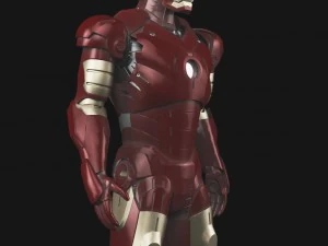 Iron man mk3 Rigged 3D Model