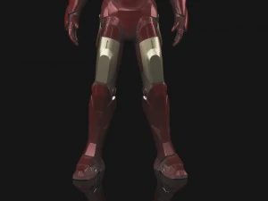 Iron man mk3 Rigged 3D Model