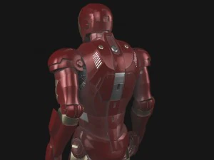 Iron man mk3 Rigged 3D Model