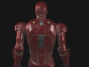 Iron man mk3 Rigged 3D Model