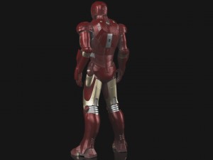 Iron man mk3 Rigged 3D Model