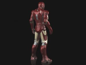 Iron man mk3 Rigged 3D Model