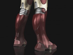 Iron man mk3 Rigged 3D Model