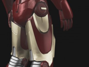 Iron man mk3 Rigged 3D Model
