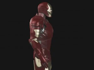 Iron man mk3 Rigged 3D Model