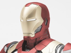 iron man mk46 - fully rigged 3D Model