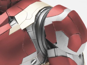 iron man mk46 - fully rigged 3D Model