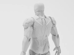 iron man mk46 - fully rigged 3D Model