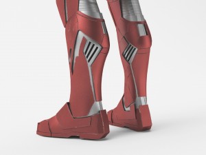 iron man mk46 - fully rigged 3D Model
