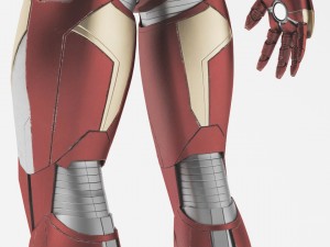 iron man mk46 - fully rigged 3D Model