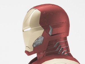 iron man mk46 - fully rigged 3D Model