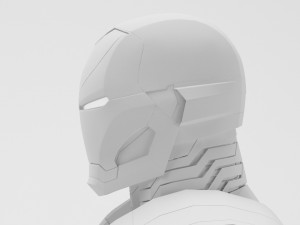 iron man mk46 - fully rigged 3D Model