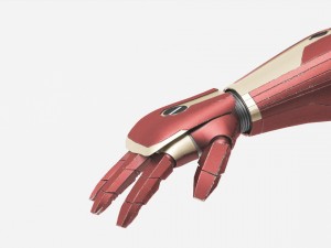 iron man mk46 - fully rigged 3D Model