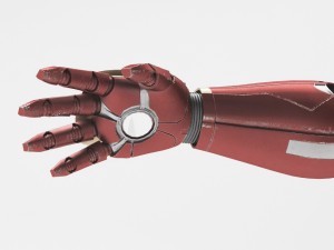 iron man mk46 - fully rigged 3D Model