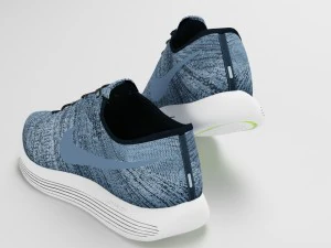 nike lunarepic low flyknit 2 blue 3D Model