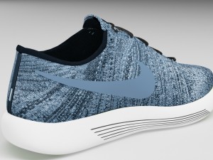 nike lunarepic low flyknit 2 blue Modèle 3D