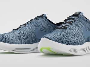 nike lunarepic low flyknit 2 blue Modèle 3D