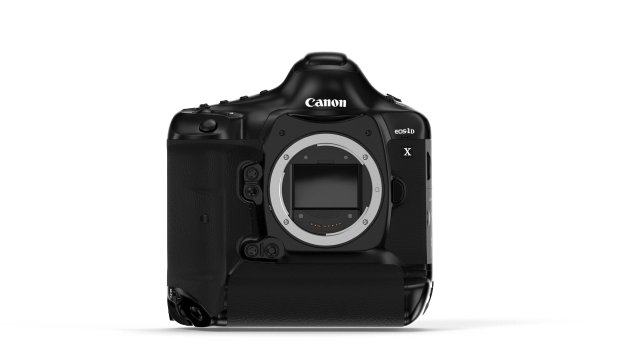 canon eos 1d mark ii - element 3d 3D Модель .c4d .max .obj .3ds .fbx .stl .blend 