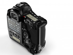 canon eos 1d mark ii - element 3d 3D Модель