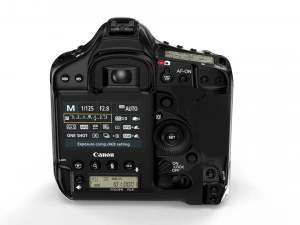 canon eos 1d mark ii - element 3d 3D Model
