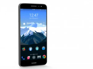 huawei nova plus - element 3d 3D Model