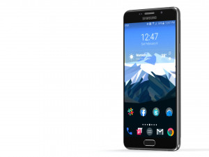 samsung galaxy a7 2016 - element 3d Model 3D