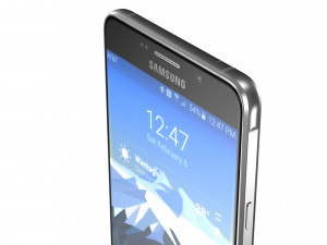samsung galaxy a7 2016 - element 3d Model 3D