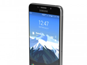 samsung galaxy a7 2016 - element 3d Model 3D