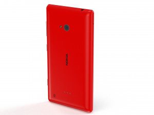 microsoft lumia 720 - element 3d Model 3D