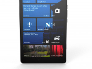 microsoft lumia 950 xl - element 3d 3D Модель