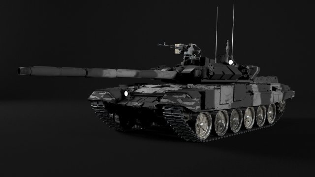 t-90 rigged and game ready 3D 모델 .c4d .max .obj .3ds .fbx .stl .blend 