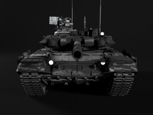 t-90 rigged and game ready 3D 모델