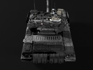 t-90 rigged and game ready 3D 모델
