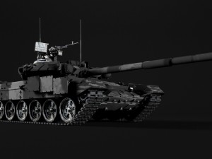 t-90 rigged and game ready 3D 모델