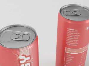cinergy energy drink 3D Model