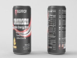 energize energy drink 3D Модель