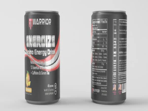 energize energy drink 3D Model