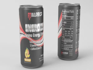 energize energy drink 3D Model